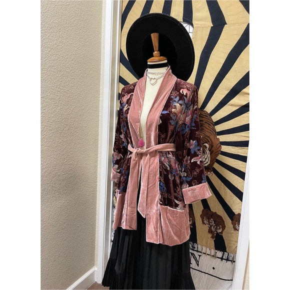 🌈 Amazing velvet casual kimono - Picture 10 of 11